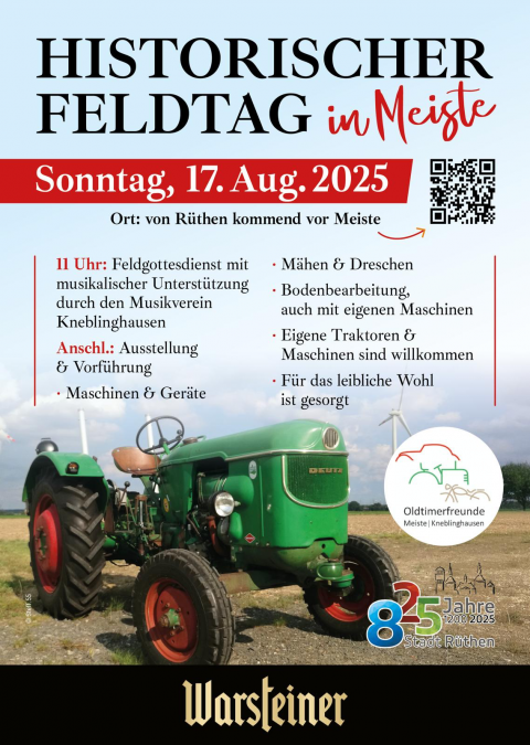 Historischer Feldtag